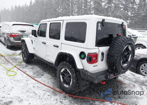2020 Jeep Wrangler Unlimited Rubicon 4X4 from USA, damaged, VIN 1C4JJXFM9LW275517